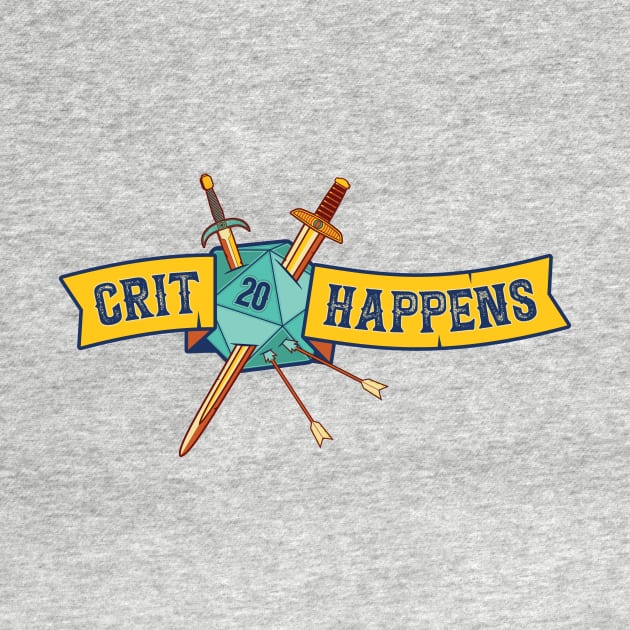 Crit Happens (20 Banner) by DCLawrenceUK